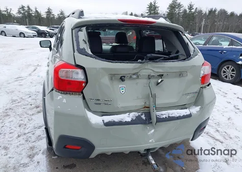 2016 Subaru Crosstrek 2.0I Limited from USA, damaged, VIN JF2GPANC5G8317921